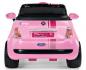 Preview: FIAT 500 Star Remote Control Pink Für coole Mädchen Elektroauto Elektro Auto Kinderauto